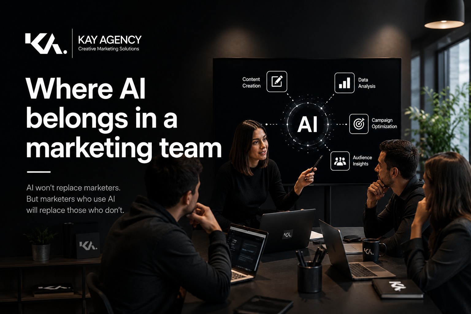 Where AI belongs in a marketing team