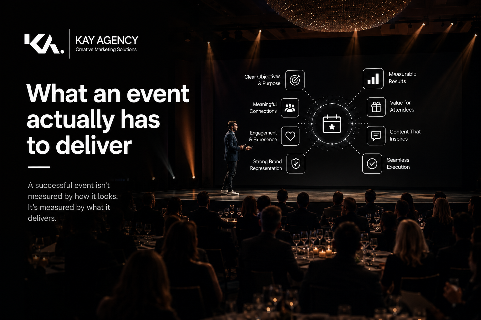 What an event actually has to deliver